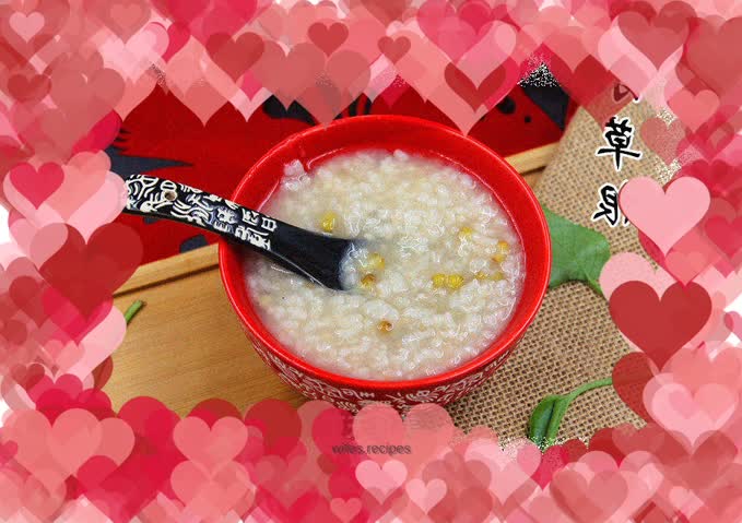 Mung bean porridge