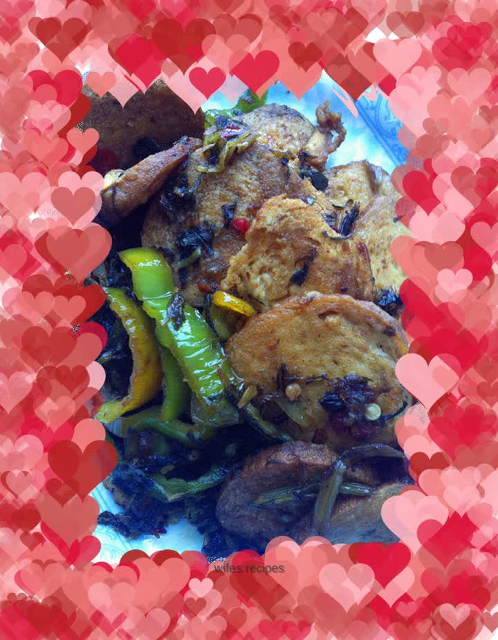 Vegetarian Chicken with Black Bean Sauce