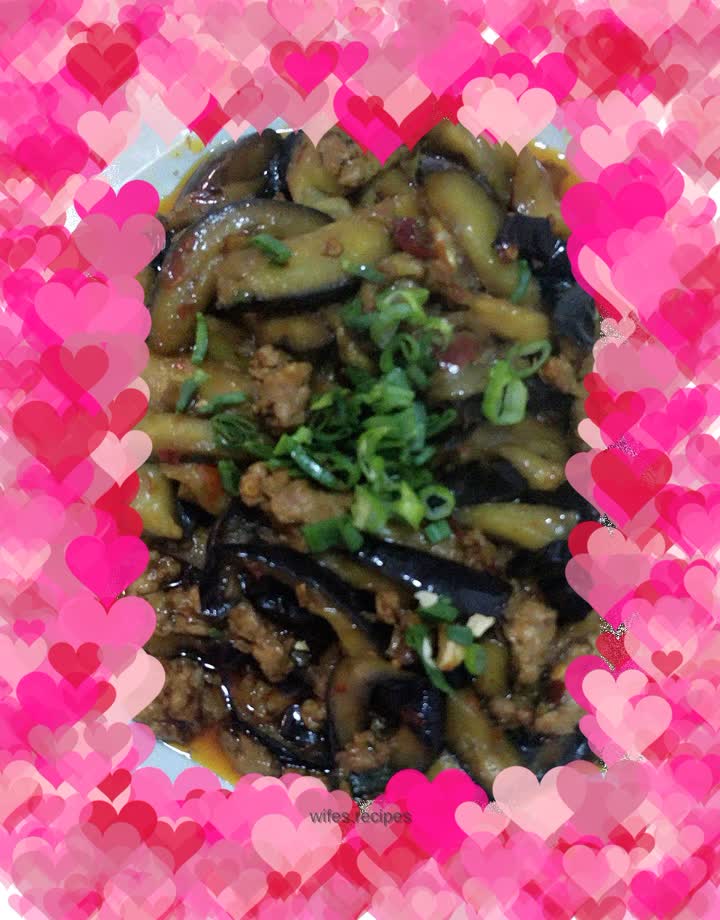 Eggplant with minced meat