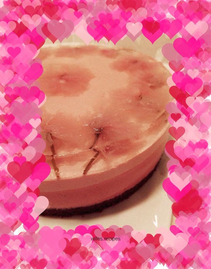 Romantic Sakura Cheese Mousse