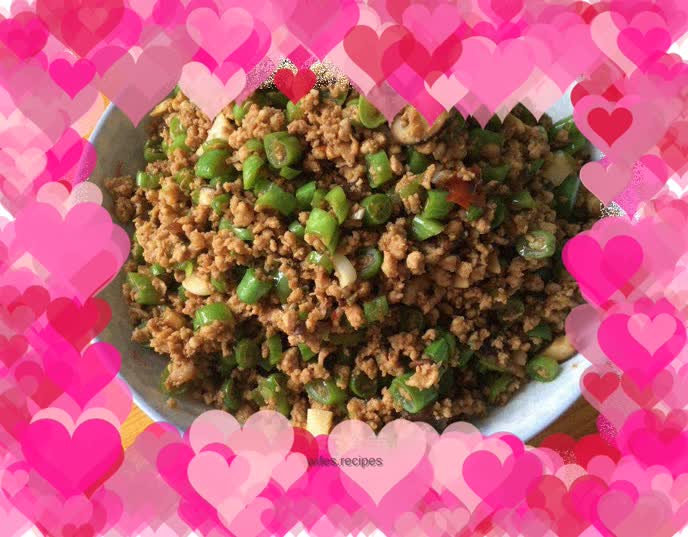 Minced Beans and Pork