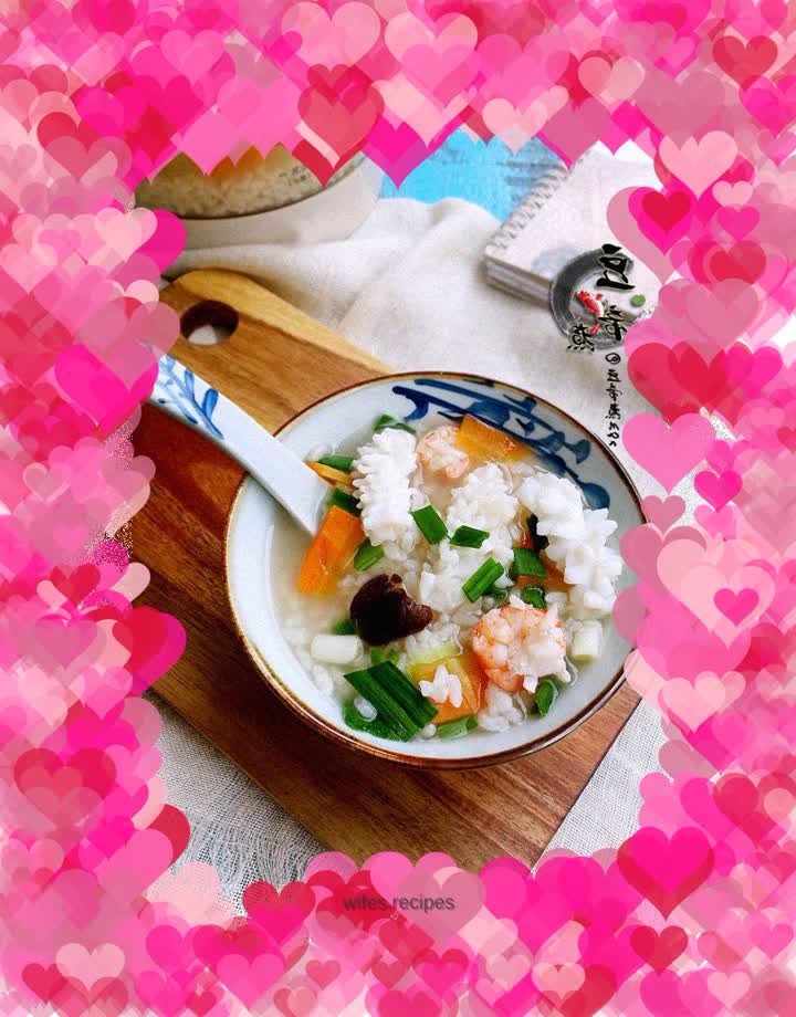 Shrimp and Squid Porridge
