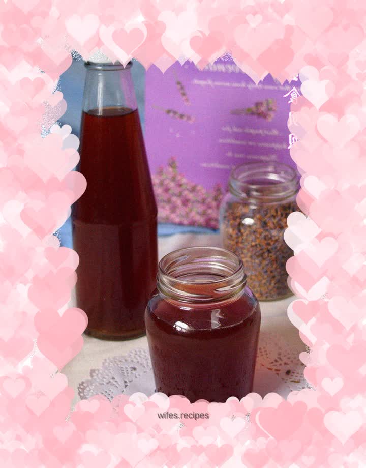 Homemade lavender dew-healthy sleep aid drink