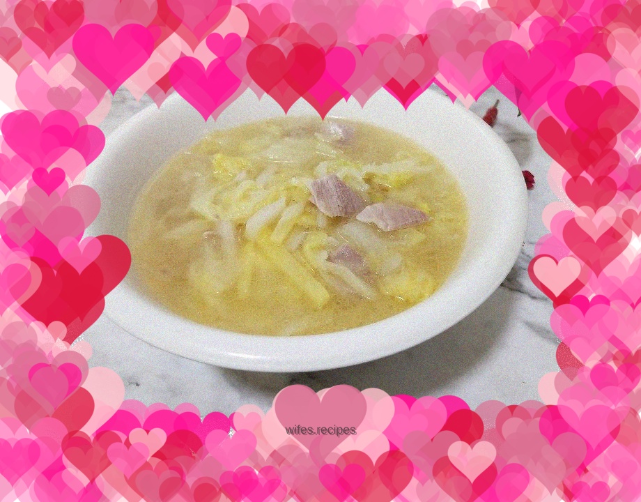 Cabbage and potato soup