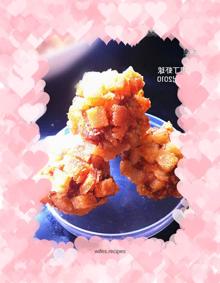 Fried buns and shrimp balls