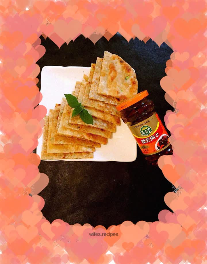 Sesame sauce pancake