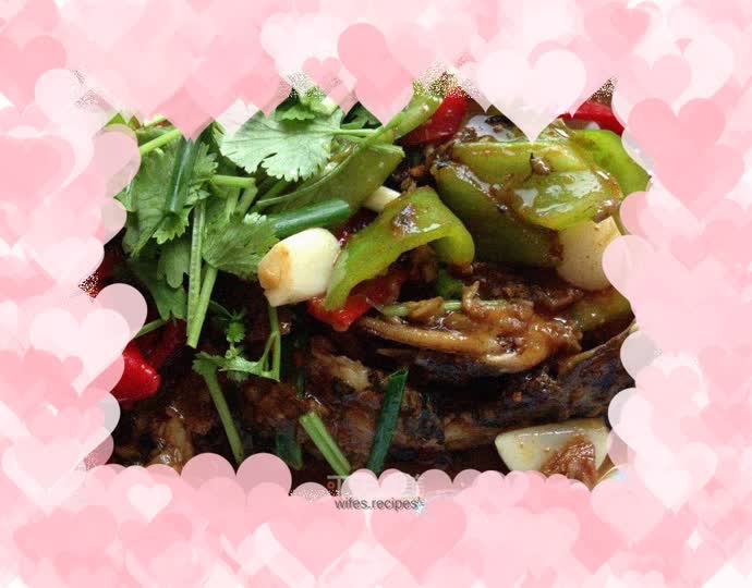 Braised yellow bone fish