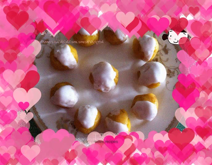 Yogurt sweet potato balls