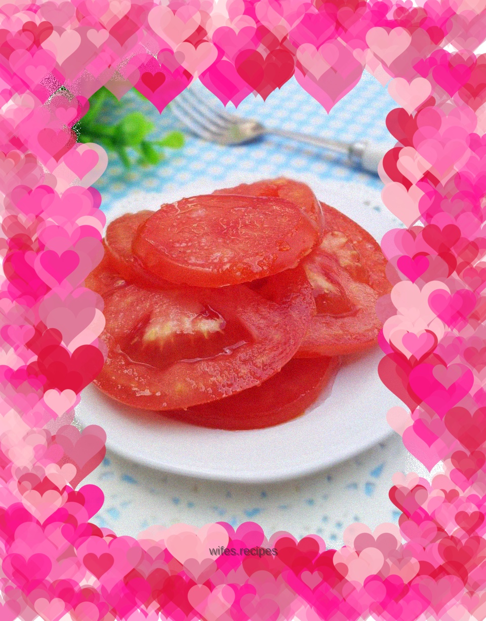 Candied tomatoes