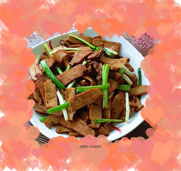 Stir-fried Dried Beans with Chives