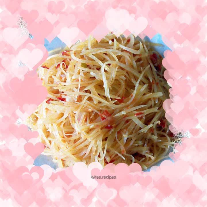 Cold Shredded Potatoes