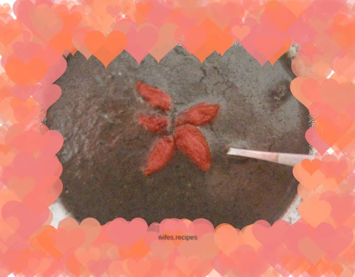 Homemade black sesame paste