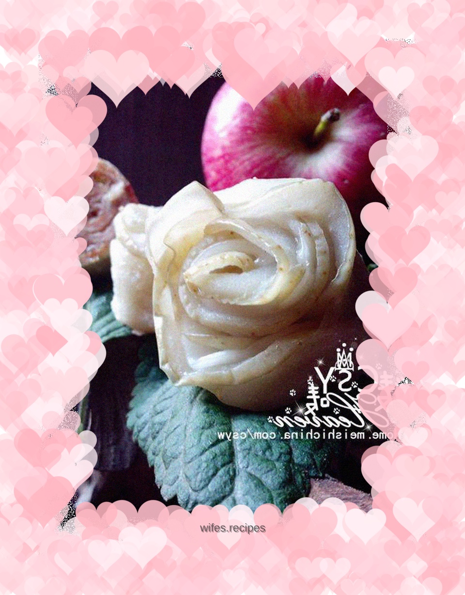 [18-year-old Coming of Age Gift] Sweet Rose Apple Strudel (Rice Cooker Version)