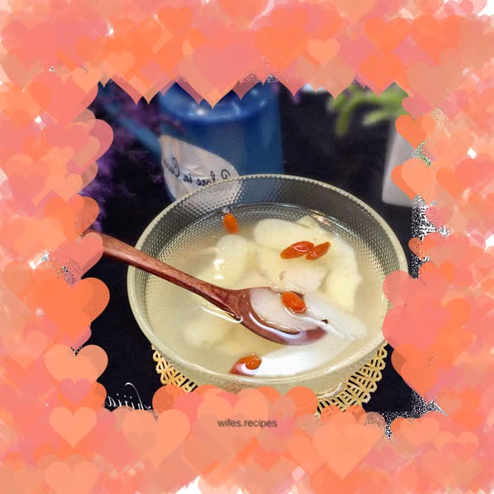 Water chestnut syrup