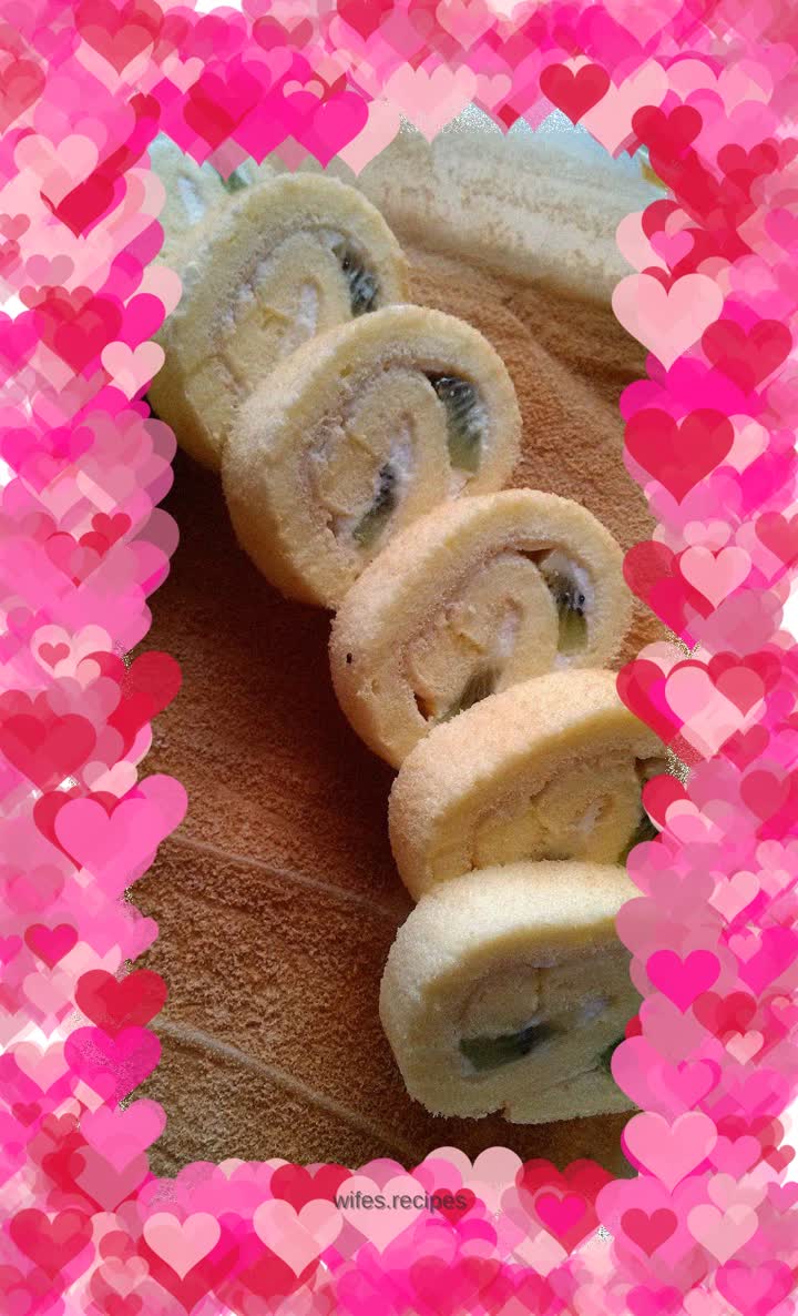 Original chiffon cake roll