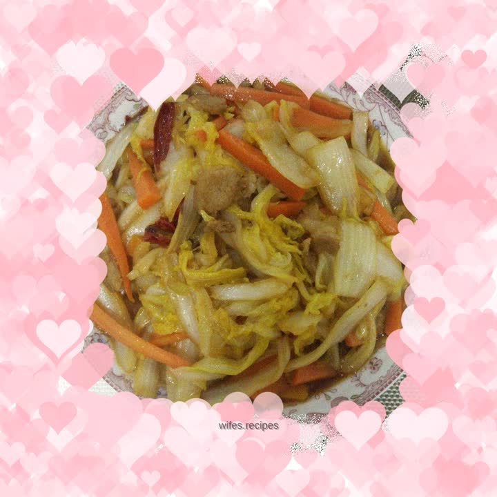Stir-fried cabbage