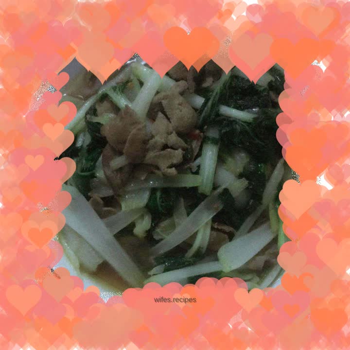 Stir-fried Pork Liver with Chinese Cabbage