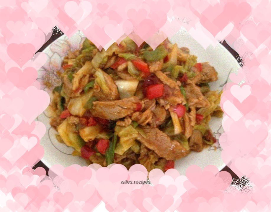 Lianbai salt fried pork