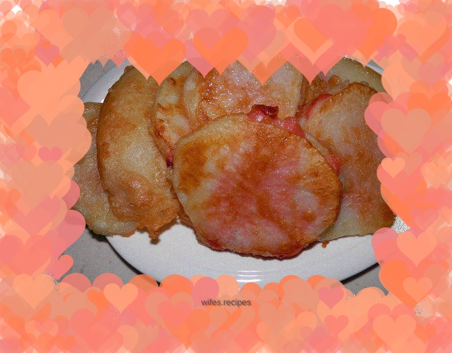 Fried potato sandwich