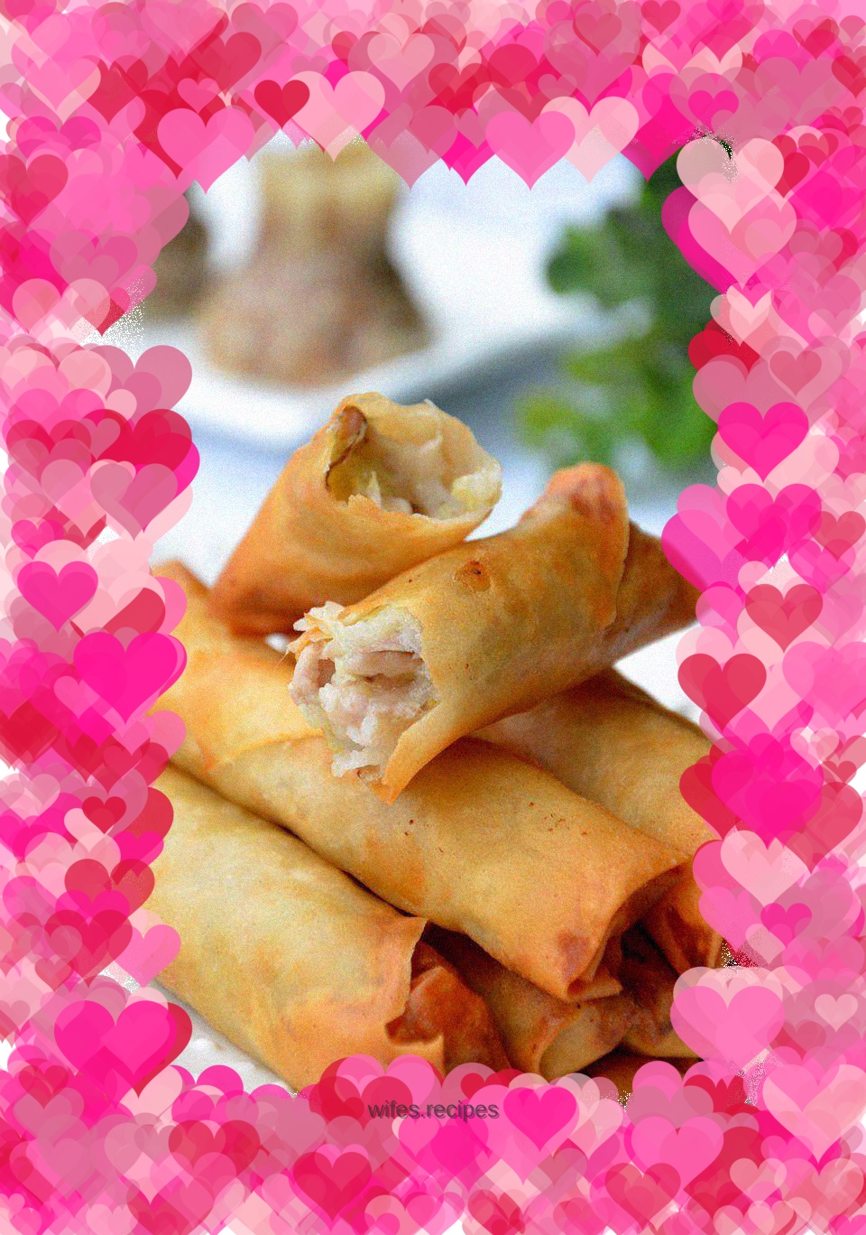 【Shanghai】Pork shredded spring rolls