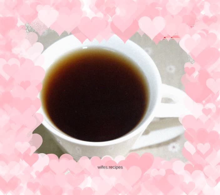 Traditional brewing method of brown sugar ginger tea