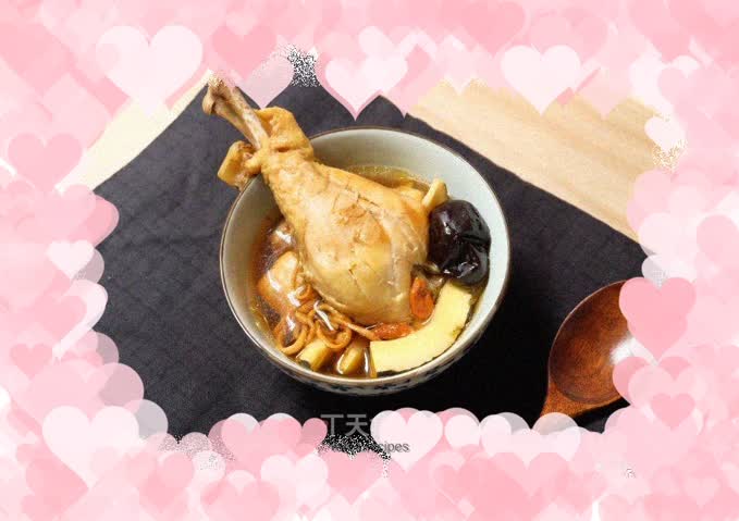 Indian Coconut Cordyceps Flower Stewed Chicken Soup