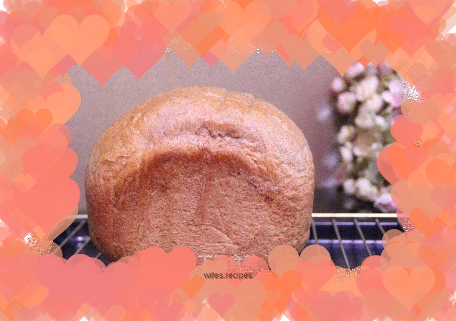 Black rice milk bread (bread machine version)