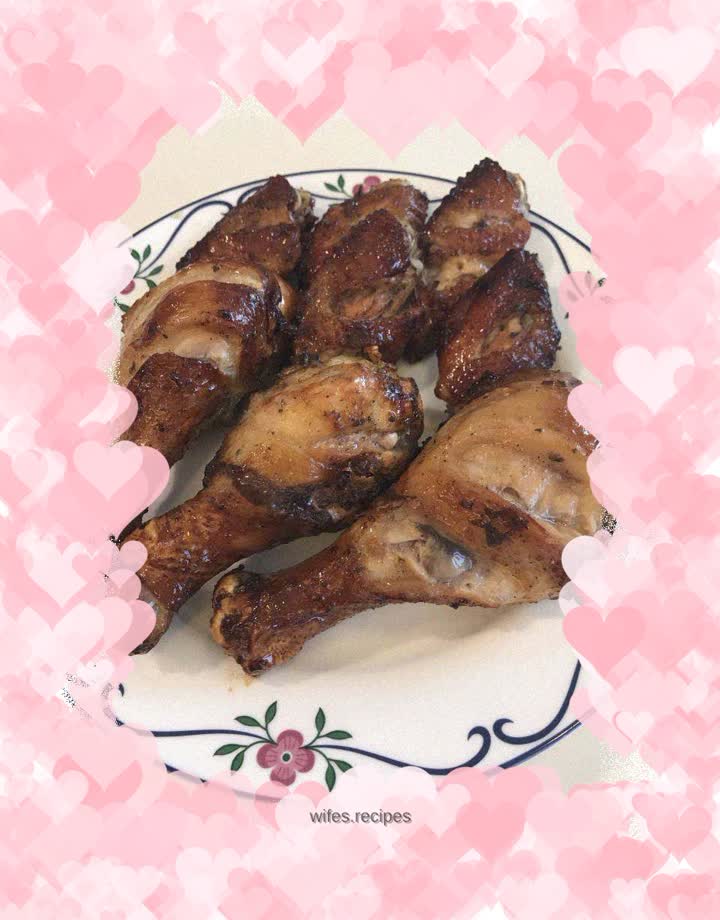Grilled chicken wings