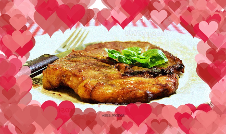 Small Oven Grilled T-Bone Pork Chops