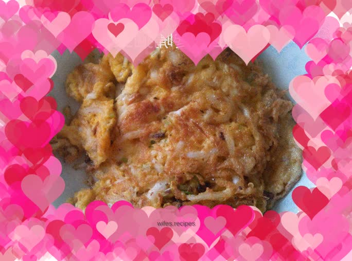 The whitebait omelette is delicious