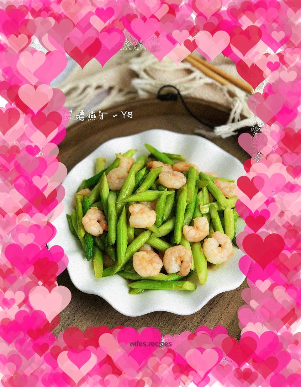 Stir-fried Asparagus and Shrimp