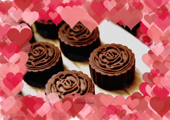 Chocolate Pineapple Mooncake