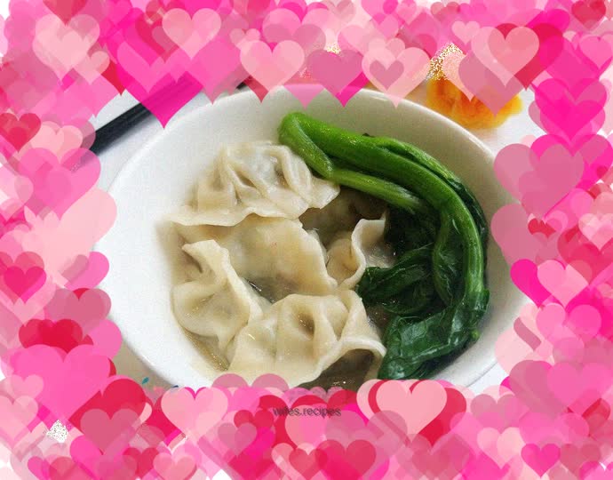 Chive flower pork dumplings