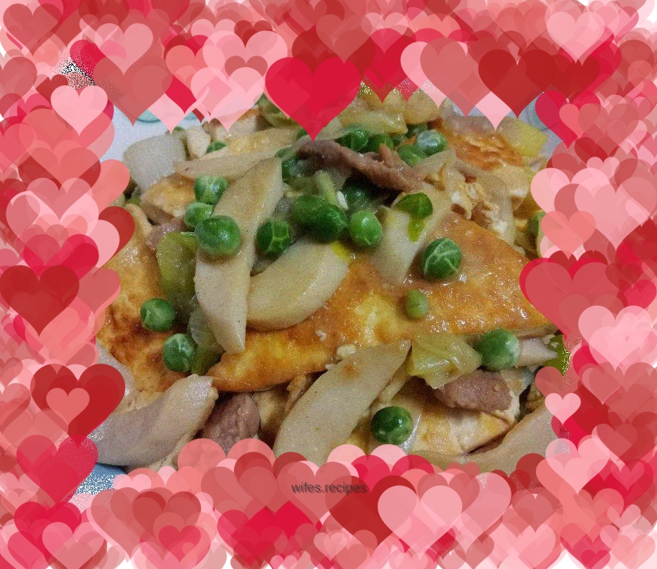 Green onion golden Hakka tofu