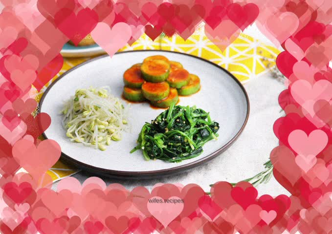 Vegetarian Mixed with Three Vegetables