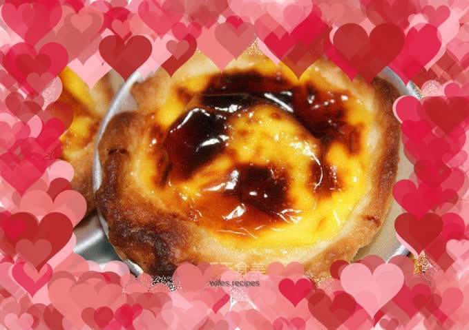 Zero basic flying cake version of egg tarts