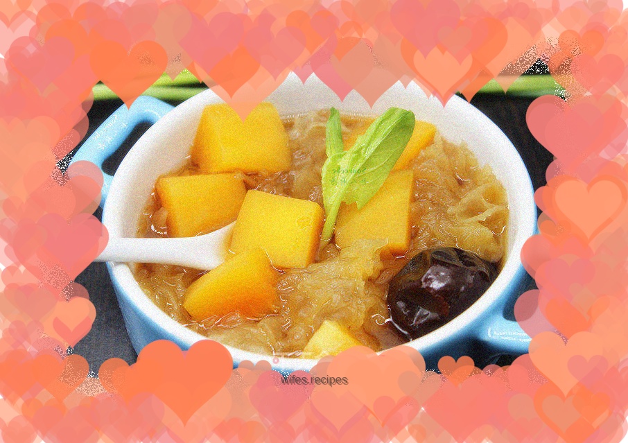 Papaya and Tremella Sugar Water