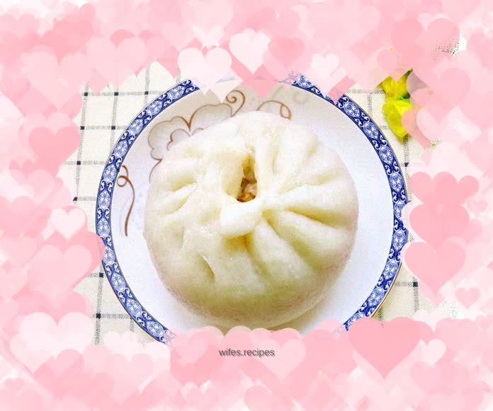 Lard radish buns