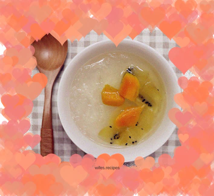 Fancy fruit bird's nest