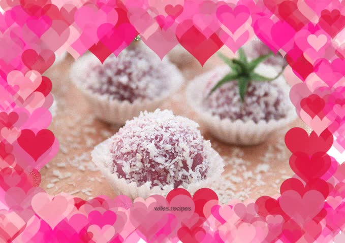 Coconut Purple Sweet Potato Glutinous Rice Cake