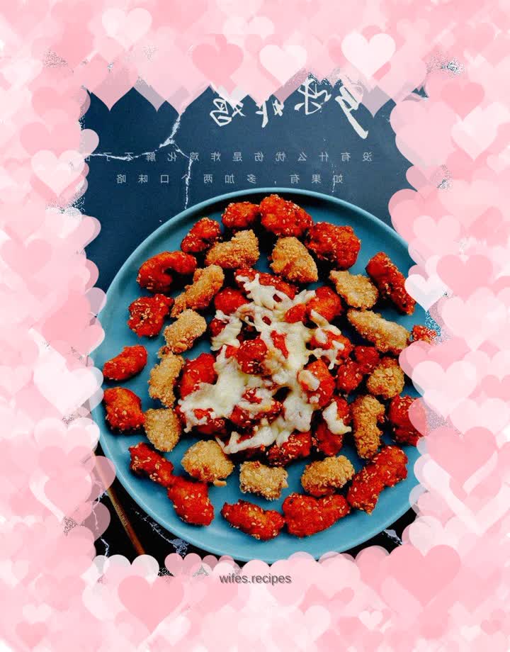Multi-flavor fried chicken (original + Korean + Chixiang)