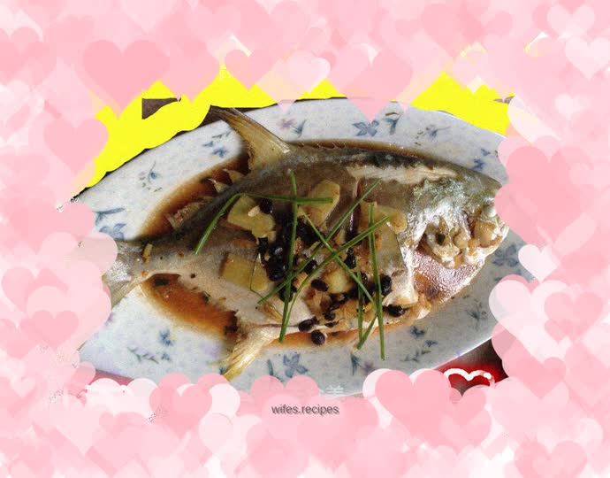 Steamed Pomfret