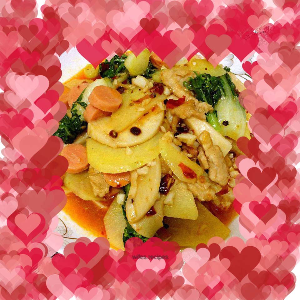 Simple version of spicy hotpot