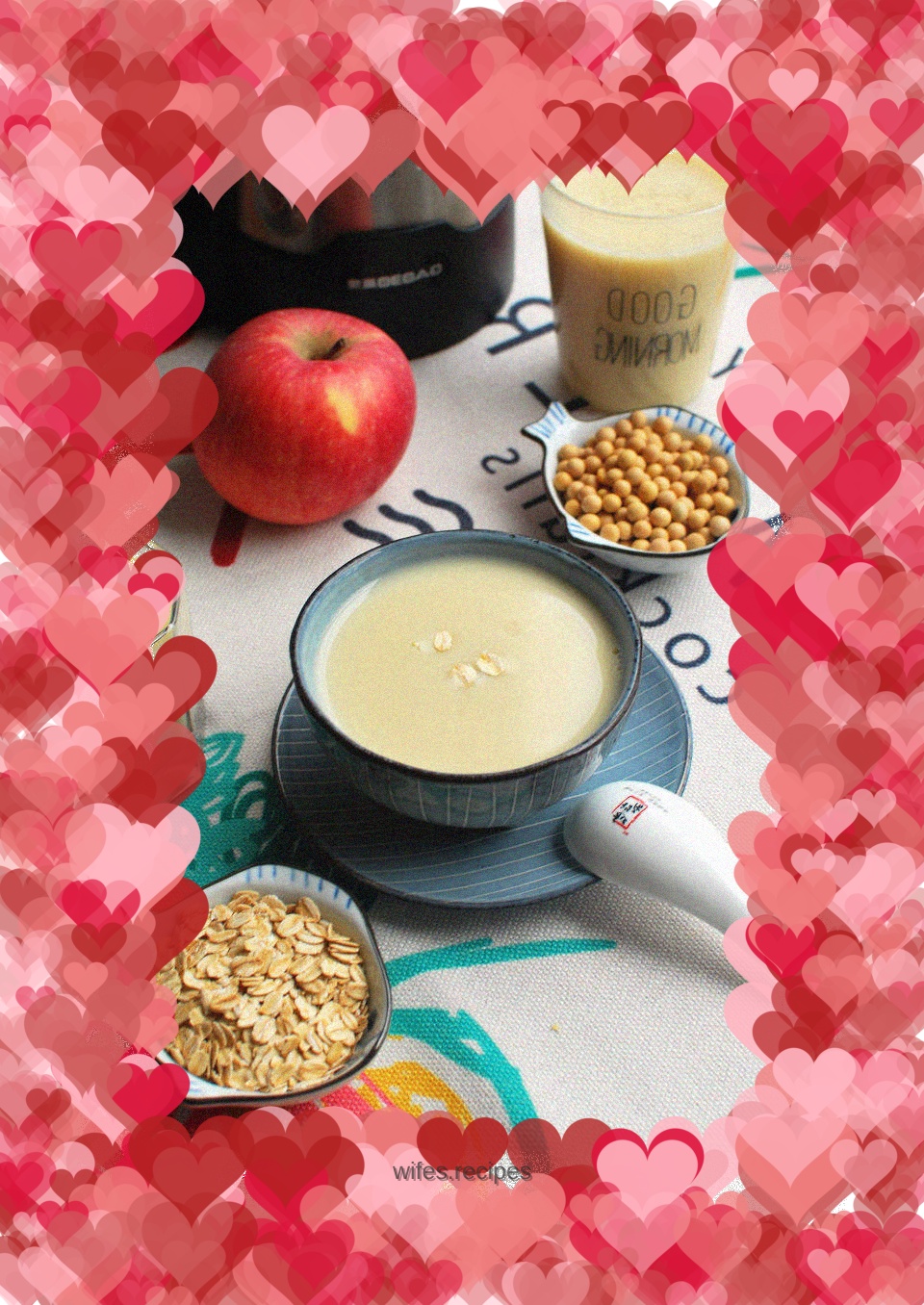 Apple Yigan Soy Milk