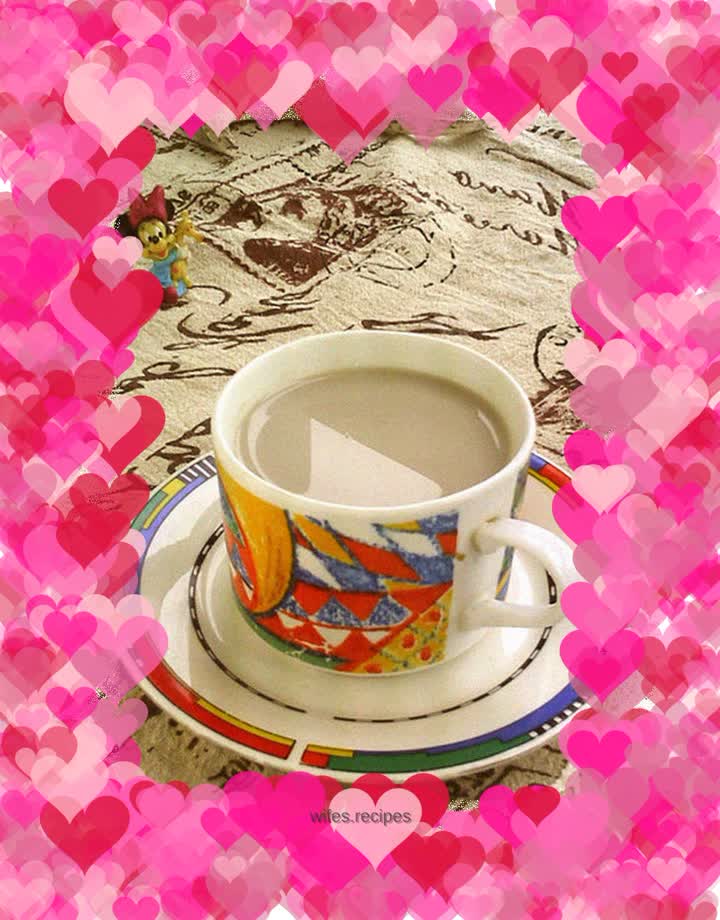 Barley, black soybean milk