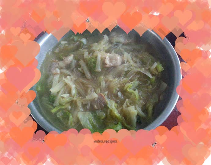 Pork Belly and Cabbage Vermicelli