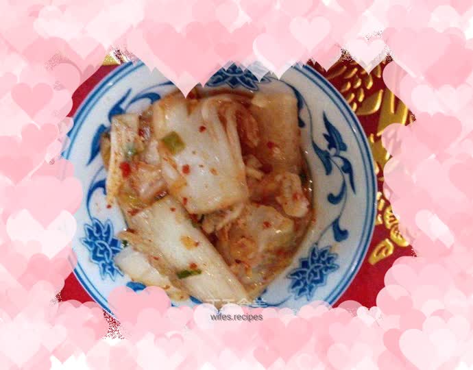 Korean assorted kimchi