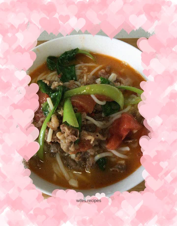 Korean Beef Rice Noodles
