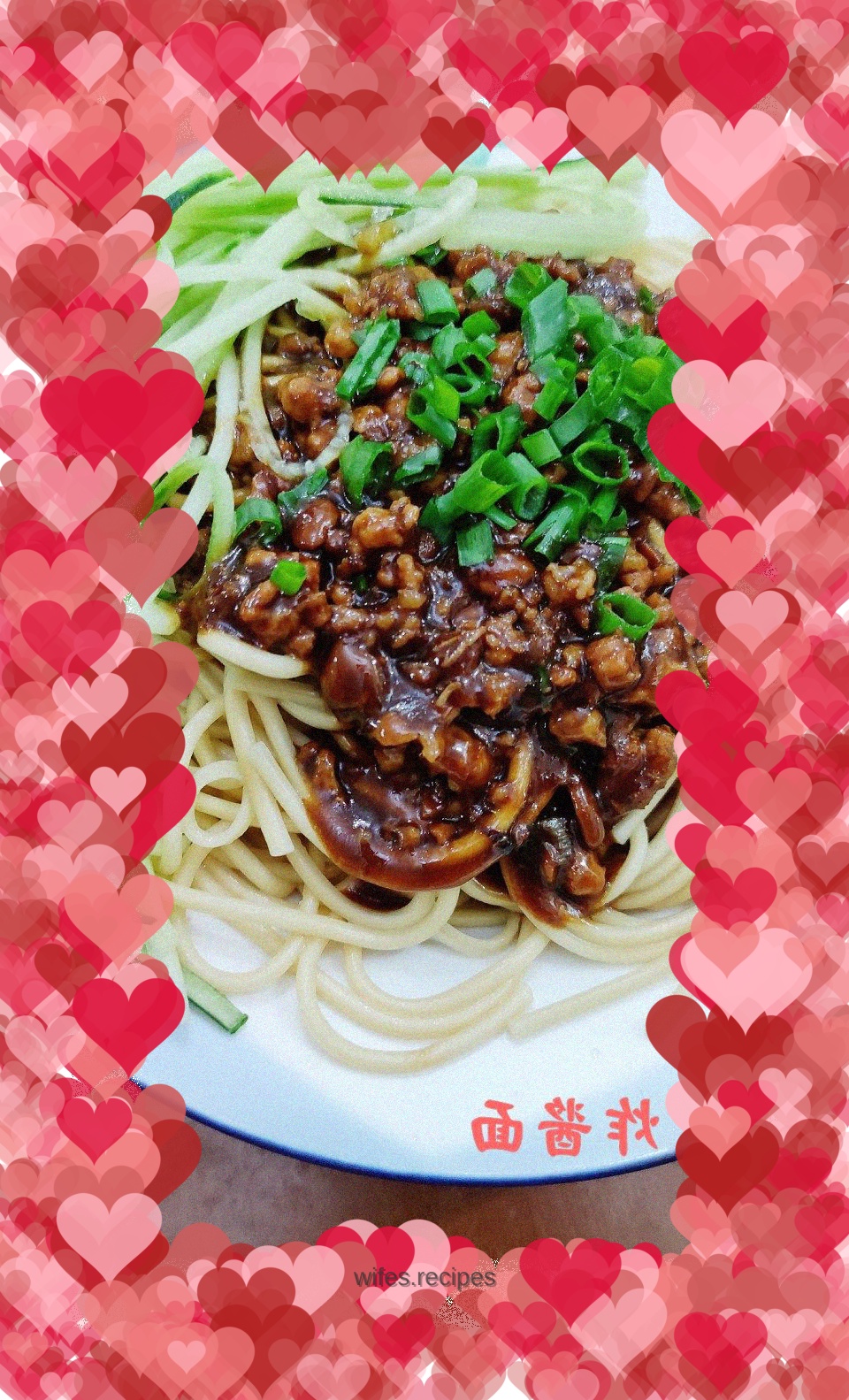 Family version of fried noodles