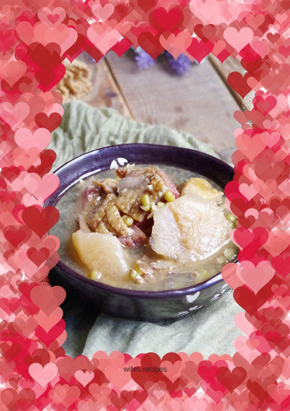 Sour Radish, Cured Duck and Mung Bean Stew